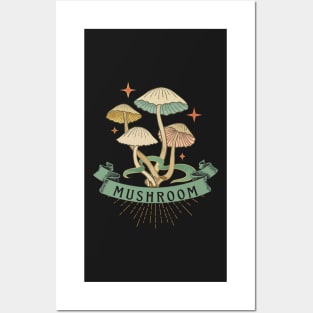 Mushroom Love Posters and Art